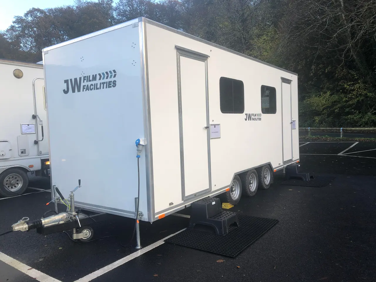 JW Green / School Room Trailer exterior on set