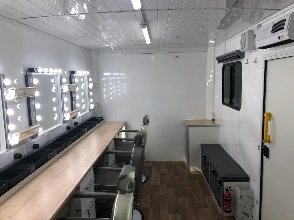 Makeup Truck workstation detail