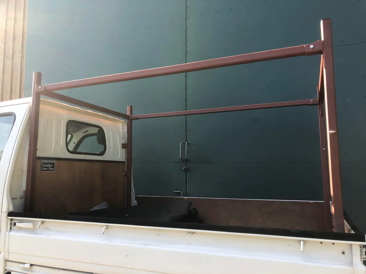 Mini Shuttle Truck loaded with film kit